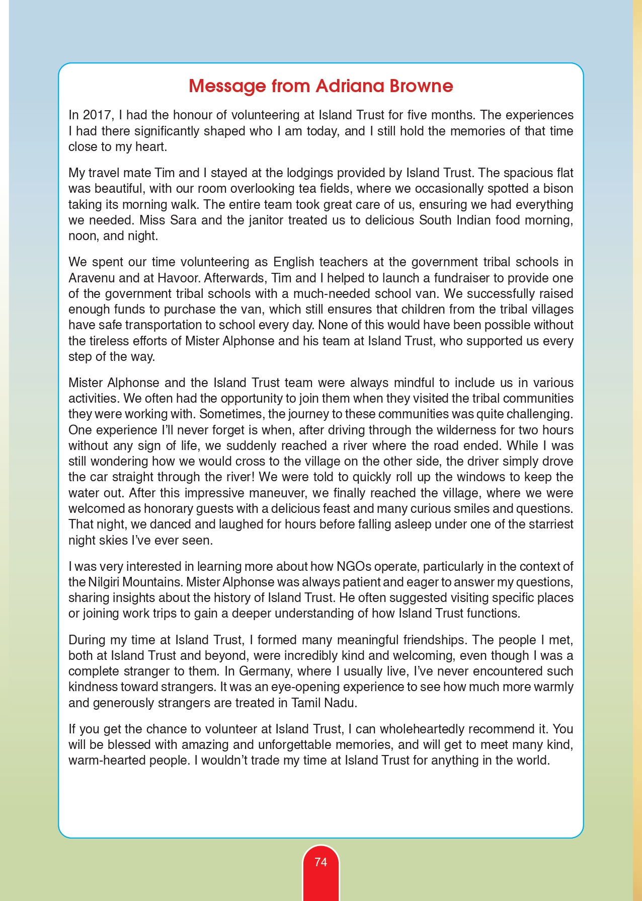 Souvenir Page 76
